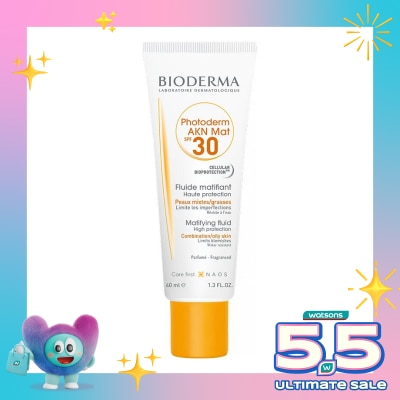 BIODERMA - Bioderma Photoderm Akn Mat SPF30 40Ml