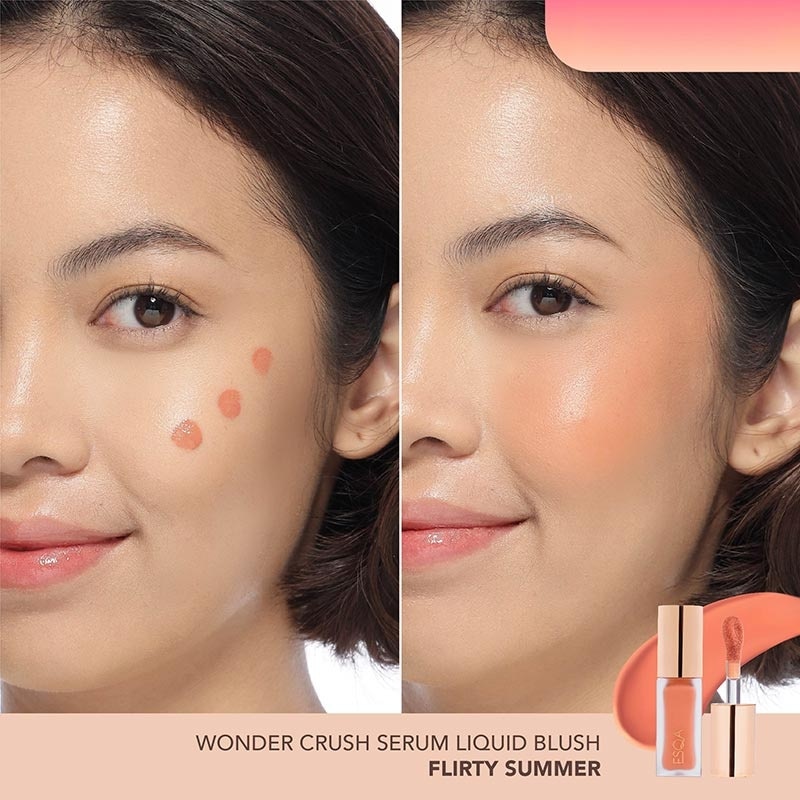 ESQA Wonder Crush Serum Liquid Blush Flirty Summer 6g