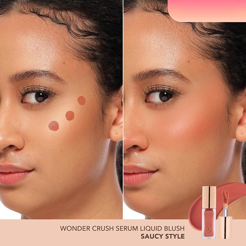 ESQA Wonder Crush Serum Liquid Blush Saucy Style 6g