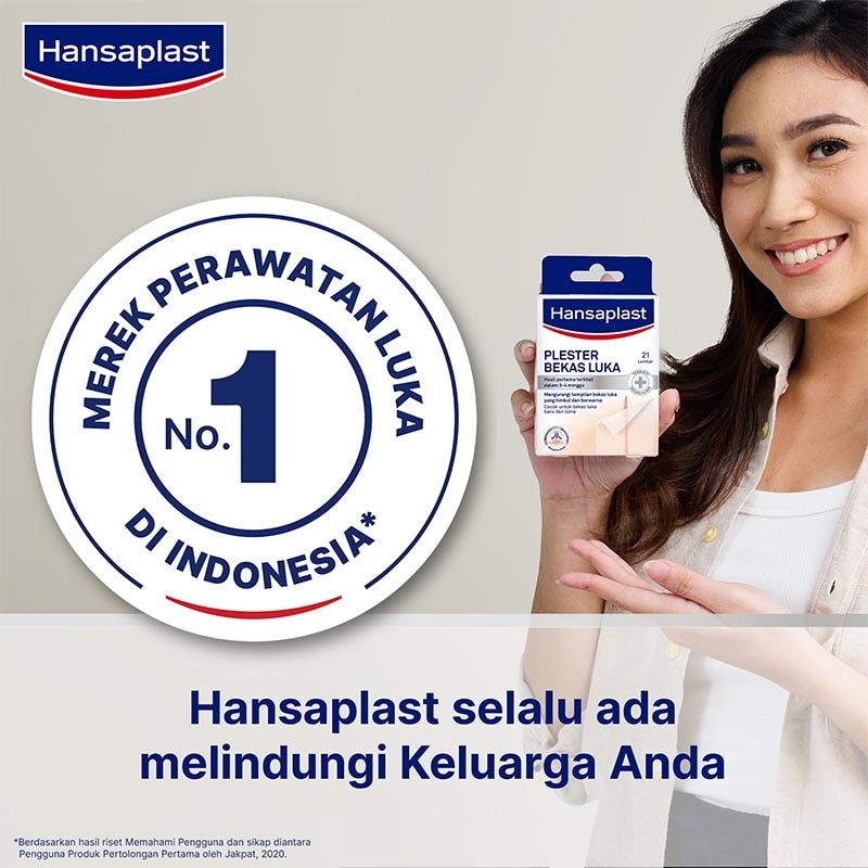 Hansaplast Plester Bekas Luka Regular 21'S