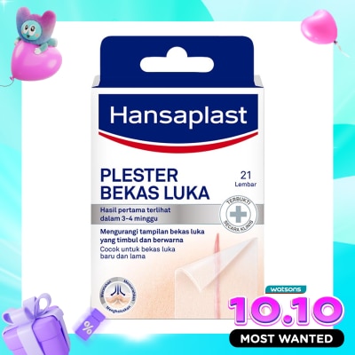 HANSAPLAST Plester Bekas Luka isi 21 P3K Plester Bening image