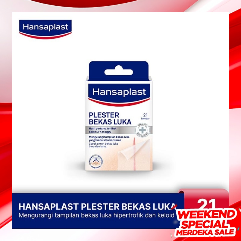 Hansaplast Plester Bekas Luka Regular 21'S