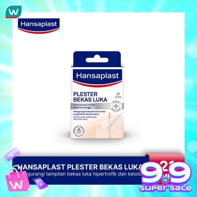 HANSAPLAST Hansaplast Plester Bekas Luka Regular 21'S