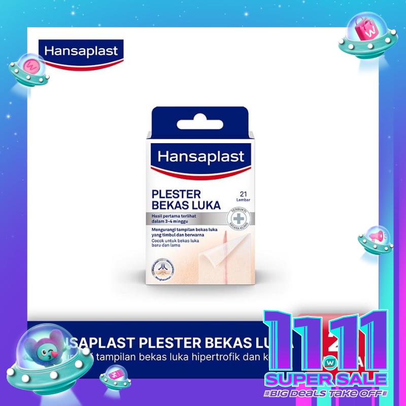 Hansaplast Plester Bekas Luka Regular 21'S