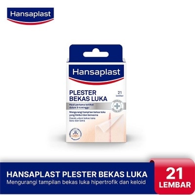 HANSAPLAST Hansaplast Plester Bekas Luka Regular 21'S