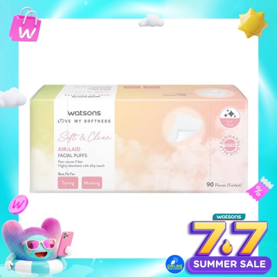WATSONS COLLECTION - Air-Laid Facial Puffs 90'S