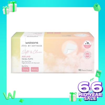 WATSONS W AIR-LAID FCL PUFFS 90S
