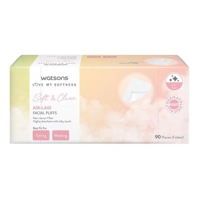 WATSONS Watsons Air-Laid Facial Puffs 90'S