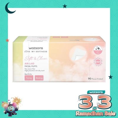 WATSONS W AIR-LAID FCL PUFFS 90S