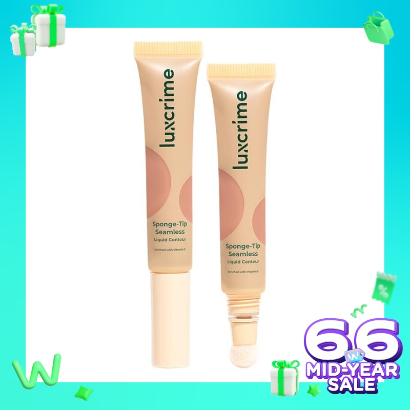 Luxcrime Sponge-Tip Seamless Liquid Contour Hot Coco 9g