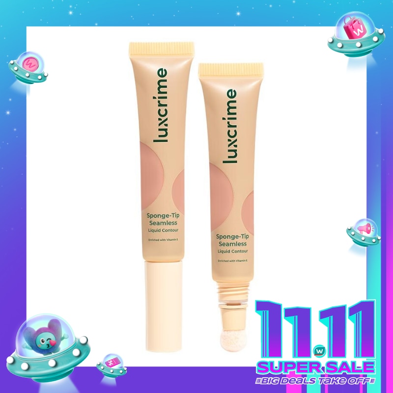 LUXCRIME Luxcrime Sponge-Tip Seamless Liquid Contour Praline 9g