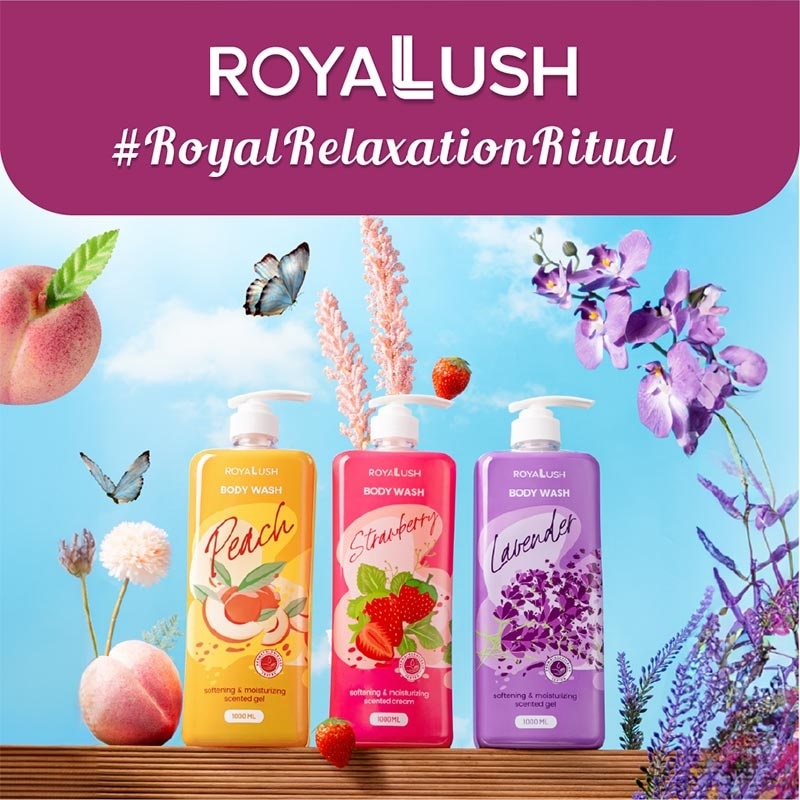 Royalush Body Wash - Lavender 1000ml