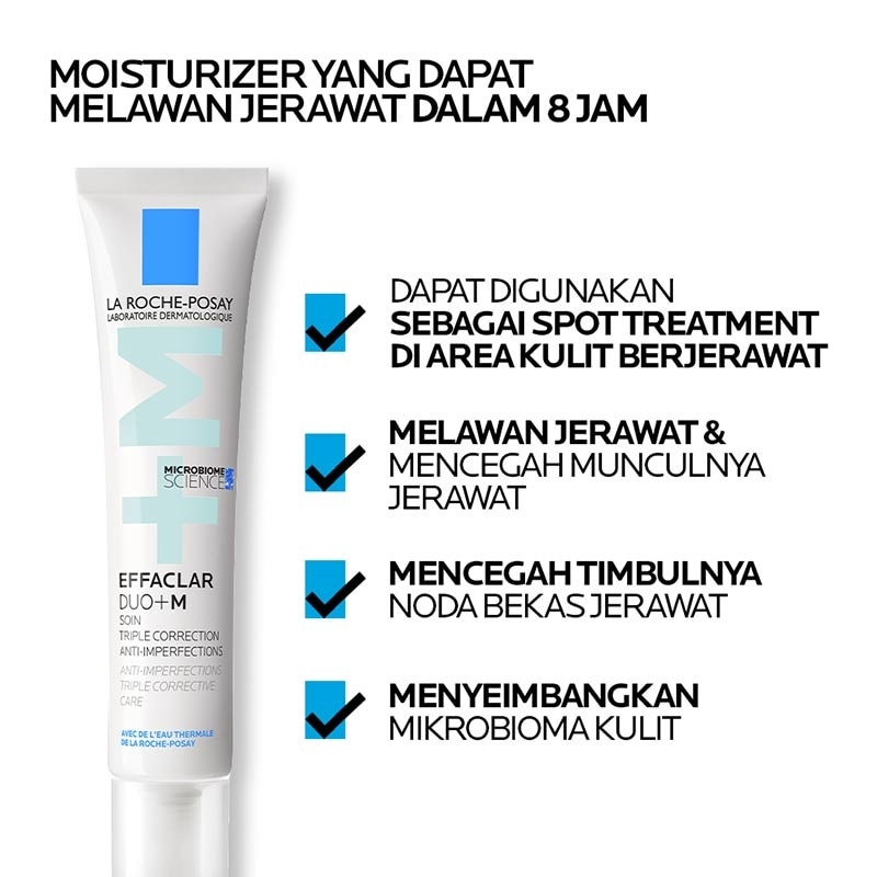 LRP RENO EFFACLAR DUO+ MOISTURIZER 40ML