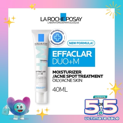 LA ROCHE POSAY - La Roche Posay Effaclar Duo (+) Moisturizer Acne & Oily Skin 40ml