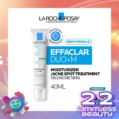 LA ROCHE POSAY La Roche Posay Effaclar Duo (+) Moisturizer Acne & Oily Skin 40ml