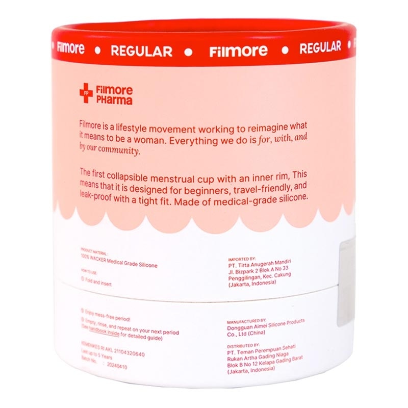 Filmore Menstrual Cup Reguler