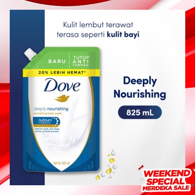 DOVE DOVE BW DEEPLY NOURISH PCH 800ML