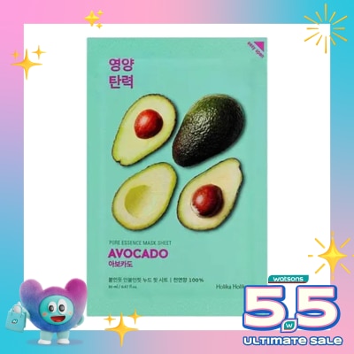 HOLIKA HOLIKA - Holika Holika Pure Essence Mask Sheet - Avocado 23ml