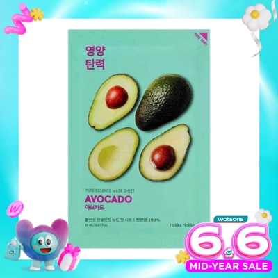 HOLIKA HOLIKA - Holika Holika Pure Essence Mask Sheet - Avocado 23ml
