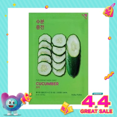 HOLIKA HOLIKA - HOLIKA PURE ESSENCE MASK/S CUCUMBER 23ML