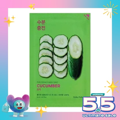 HOLIKA HOLIKA - Holika Holika Pure Essence Mask Sheet - Cucumber 23ml