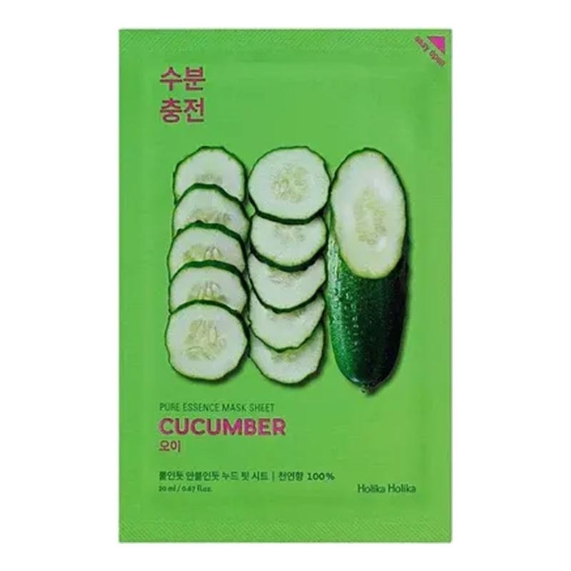 HOLIKA PURE ESSENCE MASK/S CUCUMBER 23ML