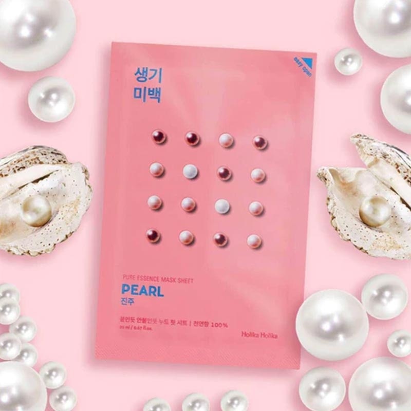 Holika Holika Pure Essence Mask Sheet - Pearl 23ml