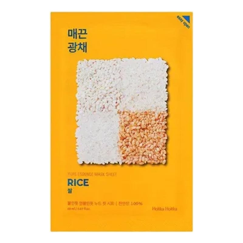 HOLIKA PURE ESSENCE MASK/S RICE 23ML