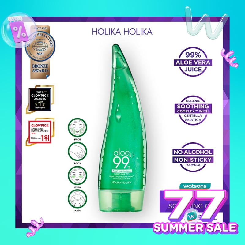 Holika Holika Aloe 99% Soothing Gel (fresh Moisturizing) 55ml