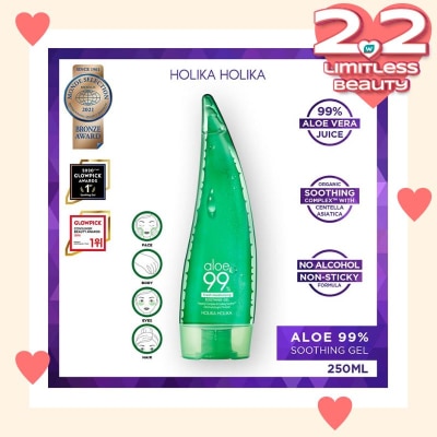 HOLIKA HOLIKA HOLIKA ALOE 99% SOOTH GEL F/MOIST 250ML