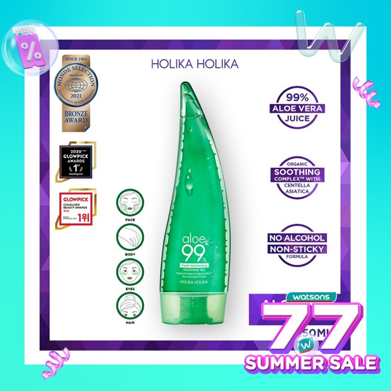 Holika Holika Aloe 99% Soothing Gel (fresh Moisturizing) 250ml