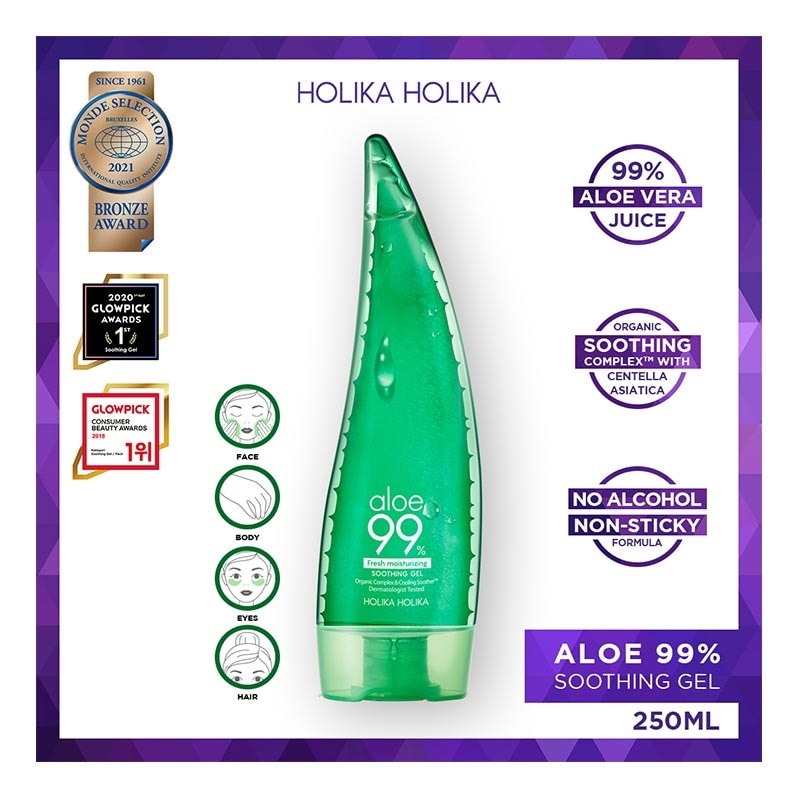 Holika Holika Aloe 99% Soothing Gel (fresh Moisturizing) 250ml