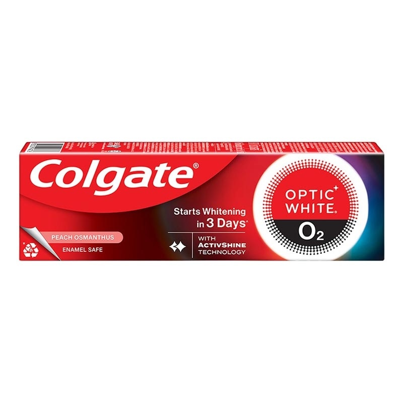 Pasta Gigi Optic White O2 Peach Osmanthus 85g