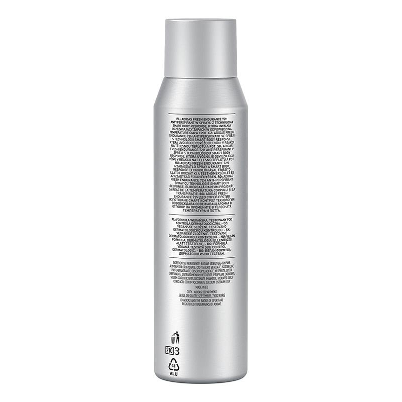 Adidas Fresh Endurance Deo Spray 150ml