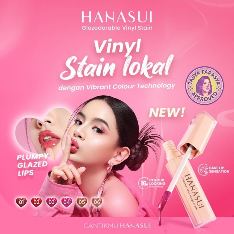 HANASUI GLAZE LIP STAIN NOT TODAY #01