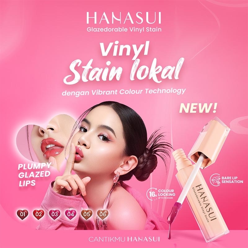 Hanasui Glazedorable Vinyl Stain Not Today #01