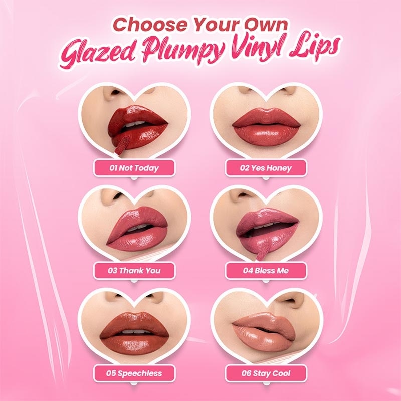 HANASUI GLAZE LIP STAIN STAY COOL #06