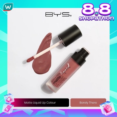BYS BYS Matte Liquid Lip Colour M01 Barely There 5.6ml