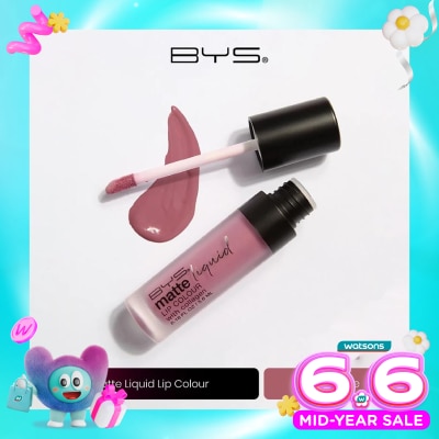 BYS - BYS Matte Liquid Lip Colour M02 Berry Nude 5.6ml