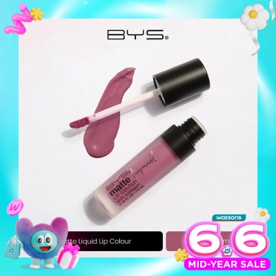 BYS - BYS Matte Liquid Lip Colour M03 Velour Bloom 5.6ml