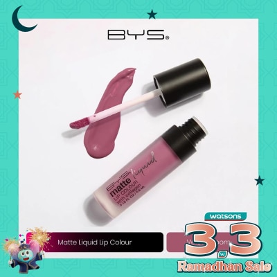 BYS BYS Matte Liquid Lip Colour M03 Velour Bloom 5.6ml