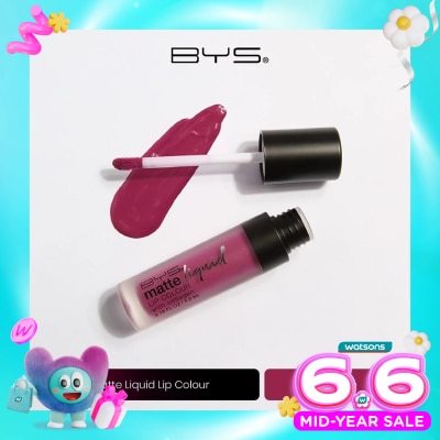 BYS - BYS Matte Liquid Lip Colour M04 Berry Nice 5.6ml