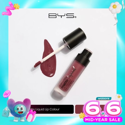 BYS - BYS Matte Liquid Lip Colour M06 Rosewood 5.6ml