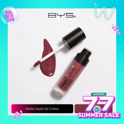 BYS BYS Matte Liquid Lip Colour M06 Rosewood 5.6ml