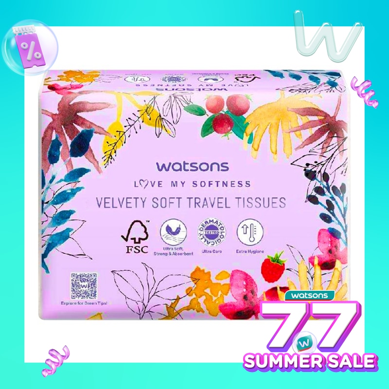 Watsons X-Flower Facial Tissue 650's