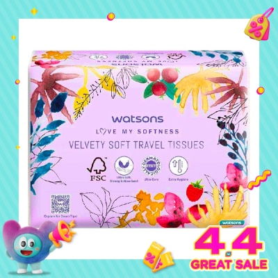 WATSONS - Watsons X-Flower Facial Tissue 650's
