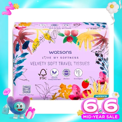 WATSONS COLLECTION - Watsons X-Flower Facial Tissue 650's