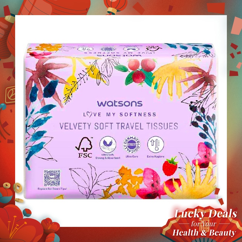 Watsons X-Flower Facial Tissue 650's