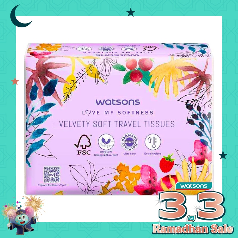 Watsons X-Flower Facial Tissue 650's