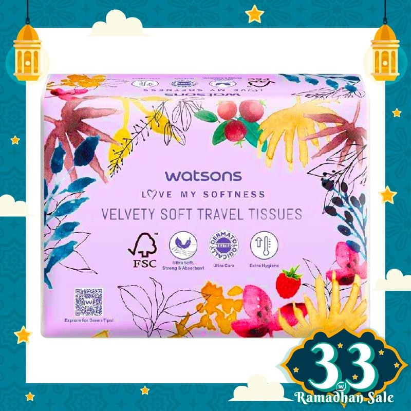 Watsons X-Flower Facial Tissue 650's